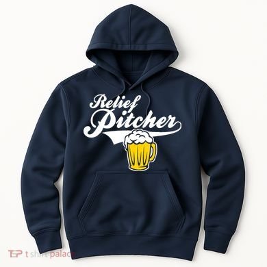Relief Pitcher Beer And Baseball Hoodie