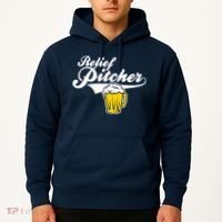 Relief Pitcher Beer And Baseball Hoodie thumb 2