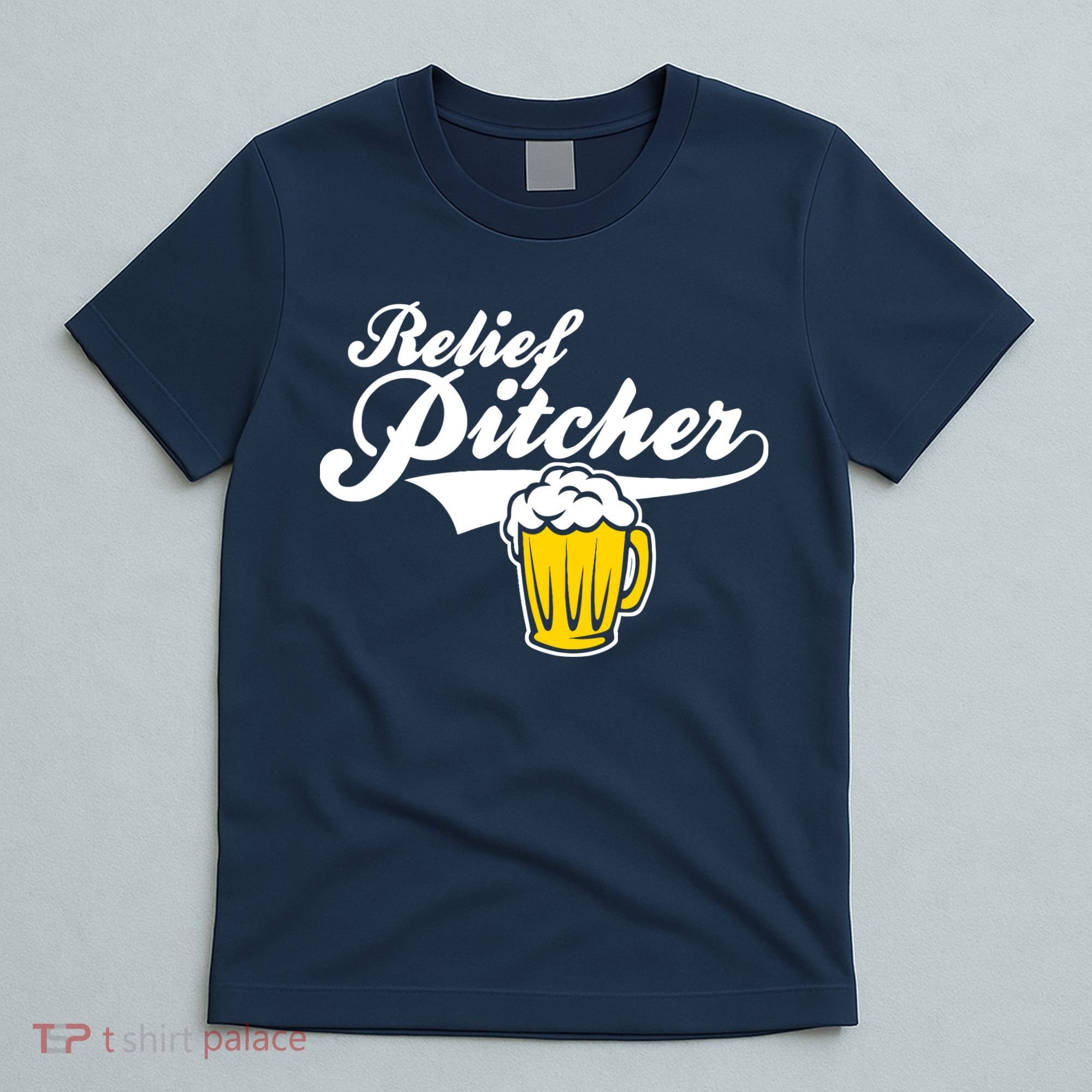 Relief Pitcher Beer And Baseball T-Shirt