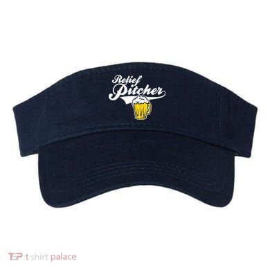 Relief Pitcher Beer And Baseball Visor