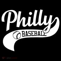 Retro Philadelphia Baseball Vintage Philly Swoosh T-Shirt thumb 7