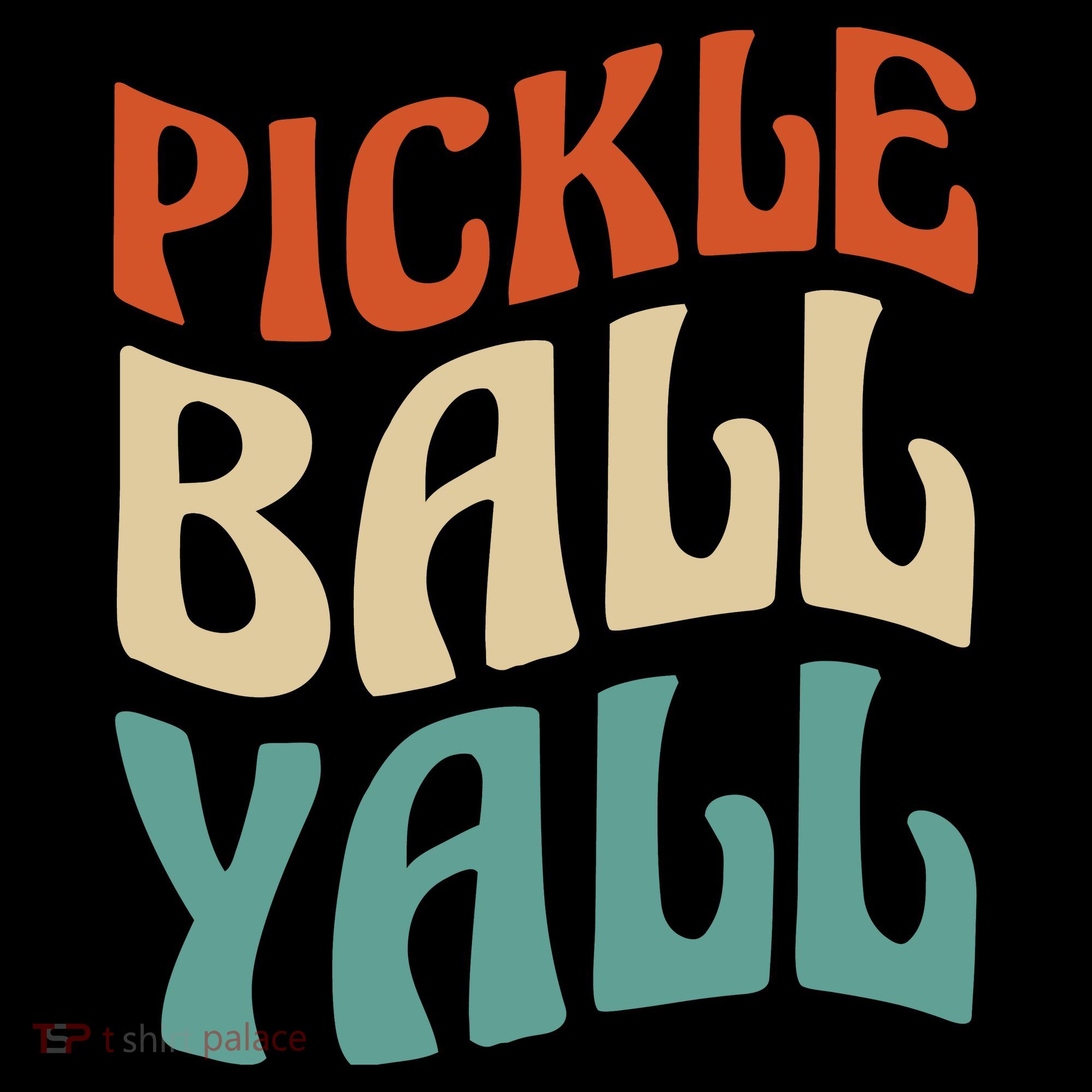 Retro Pickle Ball Yall Paddle For Team Sport Coffee Mug