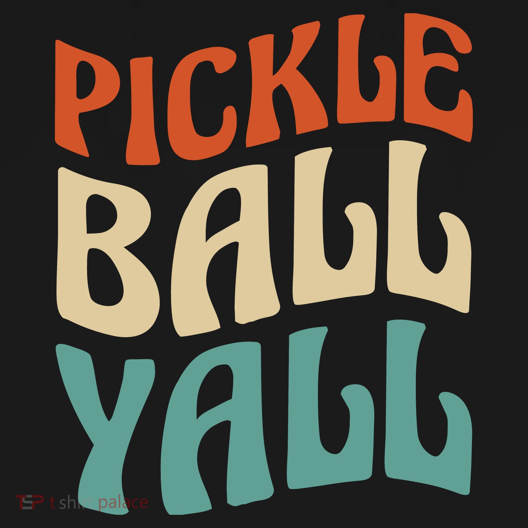 Retro Pickle Ball Yall Paddle For Team Sport Visor