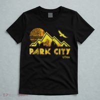 Retro Park City Utah Distressed Home T-Shirt thumb 5
