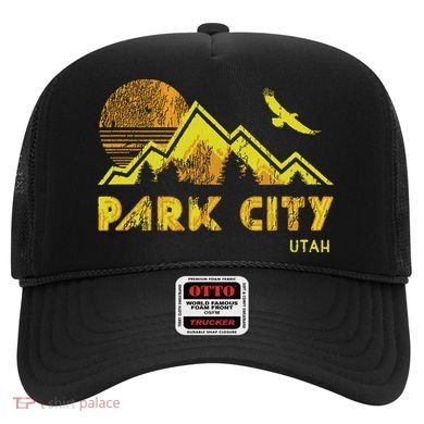 Retro Park City Utah Distressed Home Hat