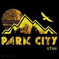 Retro Park City Utah Distressed Home Toddler T-Shirt thumb 4