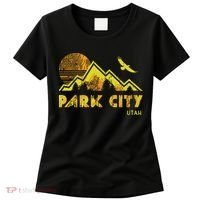 Retro Park City Utah Distressed Home Women's T-Shirt thumb 0