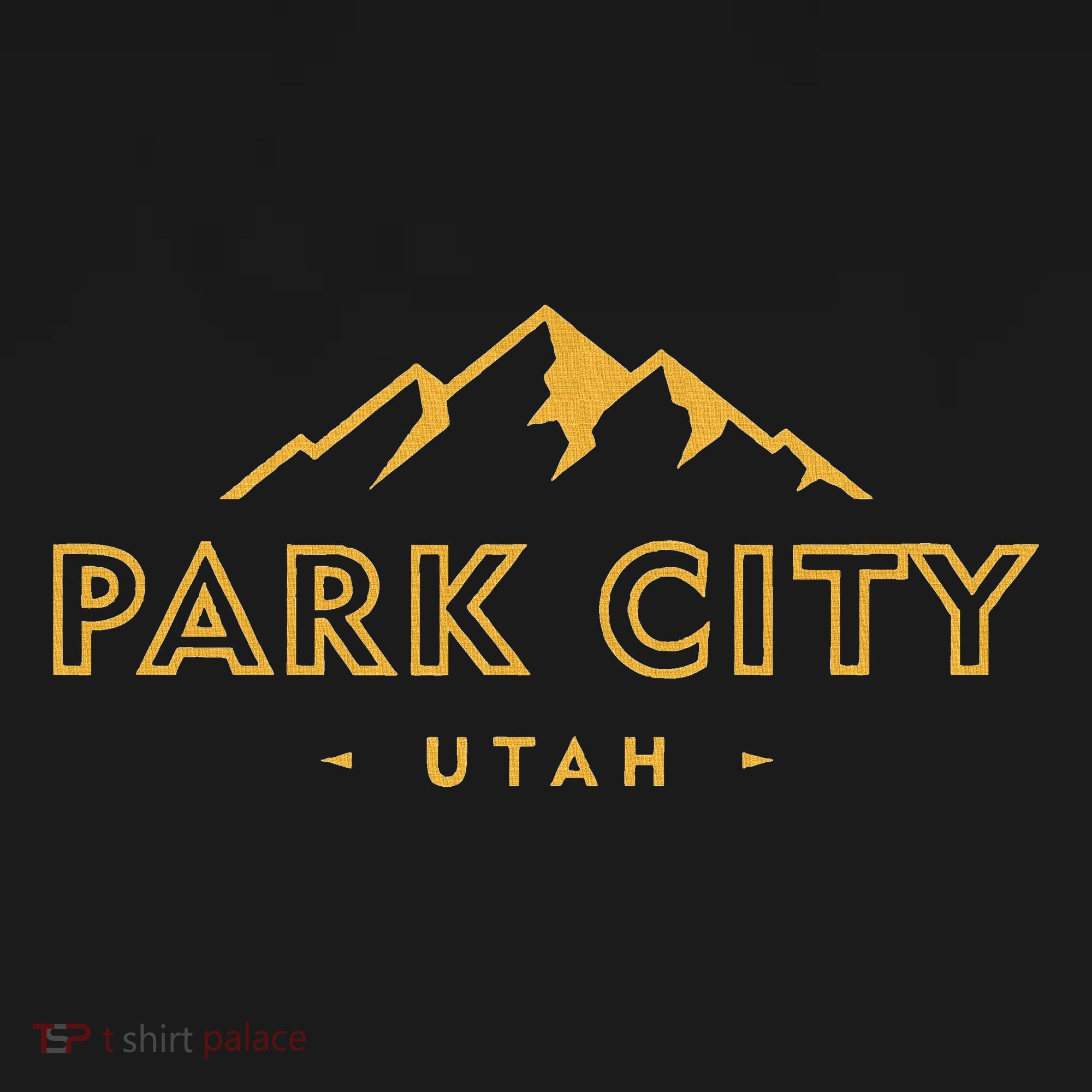 Retro Park City Utah Souvenir Mountain Hiking Women's Hoodie