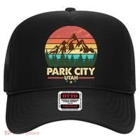 Retro Park City Utah Mountain Hat thumb 0