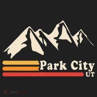 Retro Park City Utah Mountains Ski Women's Sweatshirt thumb 2