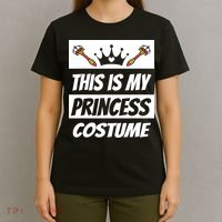 Retro Princess Costume Halloween Costume T-Shirt thumb 4