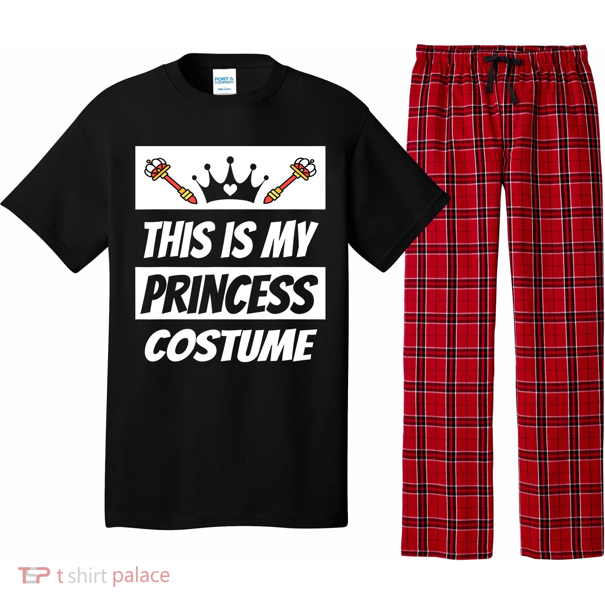 Retro Princess Costume Halloween Costume Pajama Set