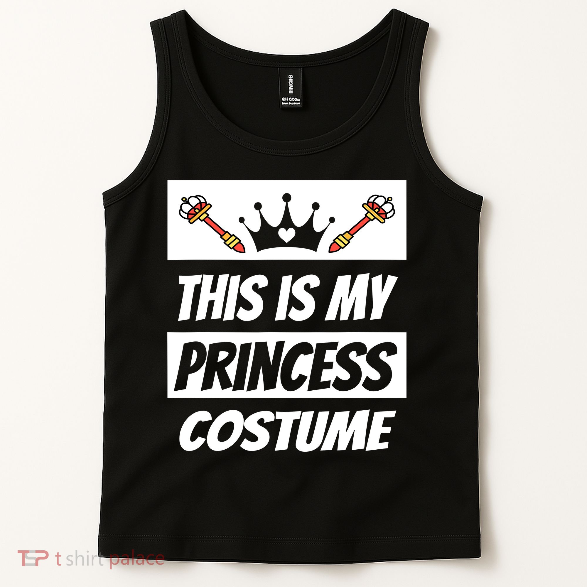 Retro Princess Costume Halloween Costume Tank Top