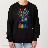 Rainbow Prism Cassette  Women's Sweatshirt thumb 0
