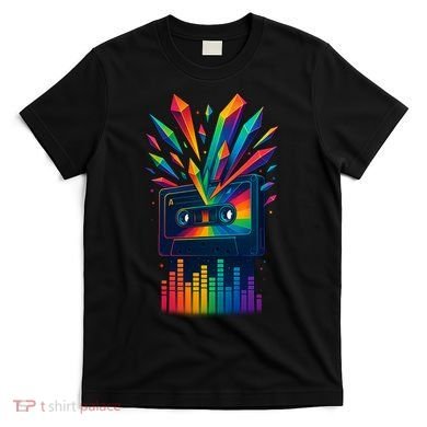 Rainbow Prism Cassette  T-Shirt