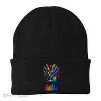 Rainbow Prism Cassette  Beanie thumb 0