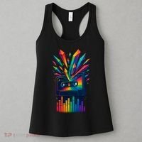 Rainbow Prism Cassette  Women's Tank Top thumb 3