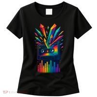 Rainbow Prism Cassette  Women's T-Shirt thumb 0