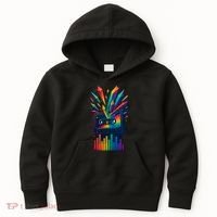 Rainbow Prism Cassette  Kids Hoodie thumb 0