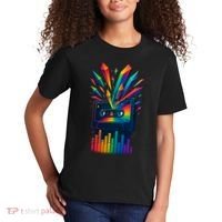 Rainbow Prism Cassette  Kids T-Shirt thumb 2