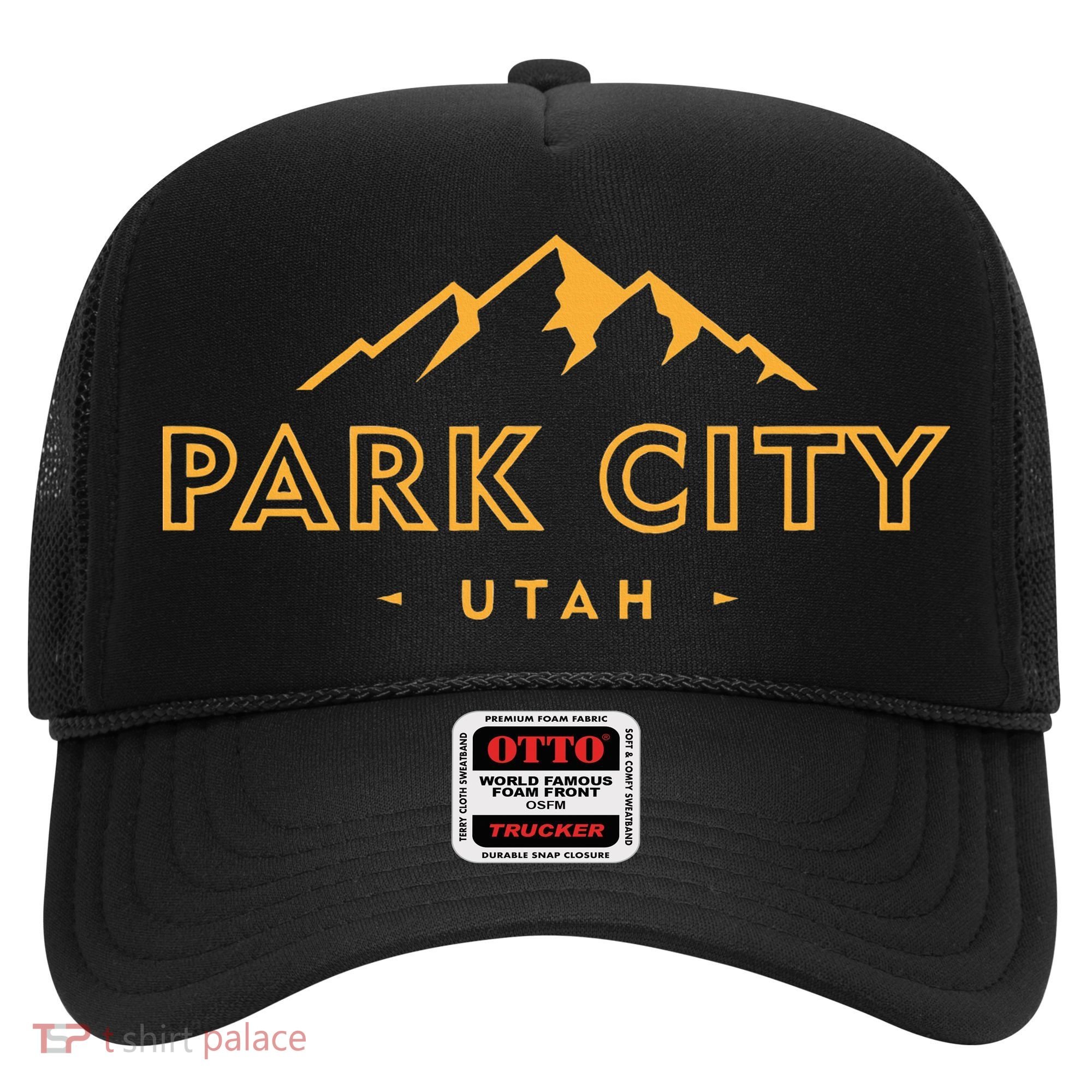 Retro Park City Utah Souvenir Mountain Hiking Hat