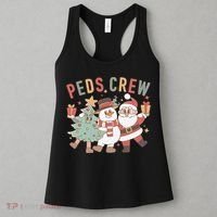 Retro Peds Crew Christmas Pediatric Nurse Nursing Group Women's Tank Top thumb 3