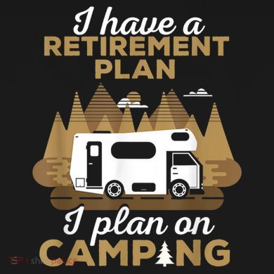 Retirement Plan Camping Retired Camping Outfit Camper Women's Flannel Pajama Set