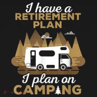 Retirement Plan Camping Retired Camping Outfit Camper Women's Flannel Pajama Set thumb 2