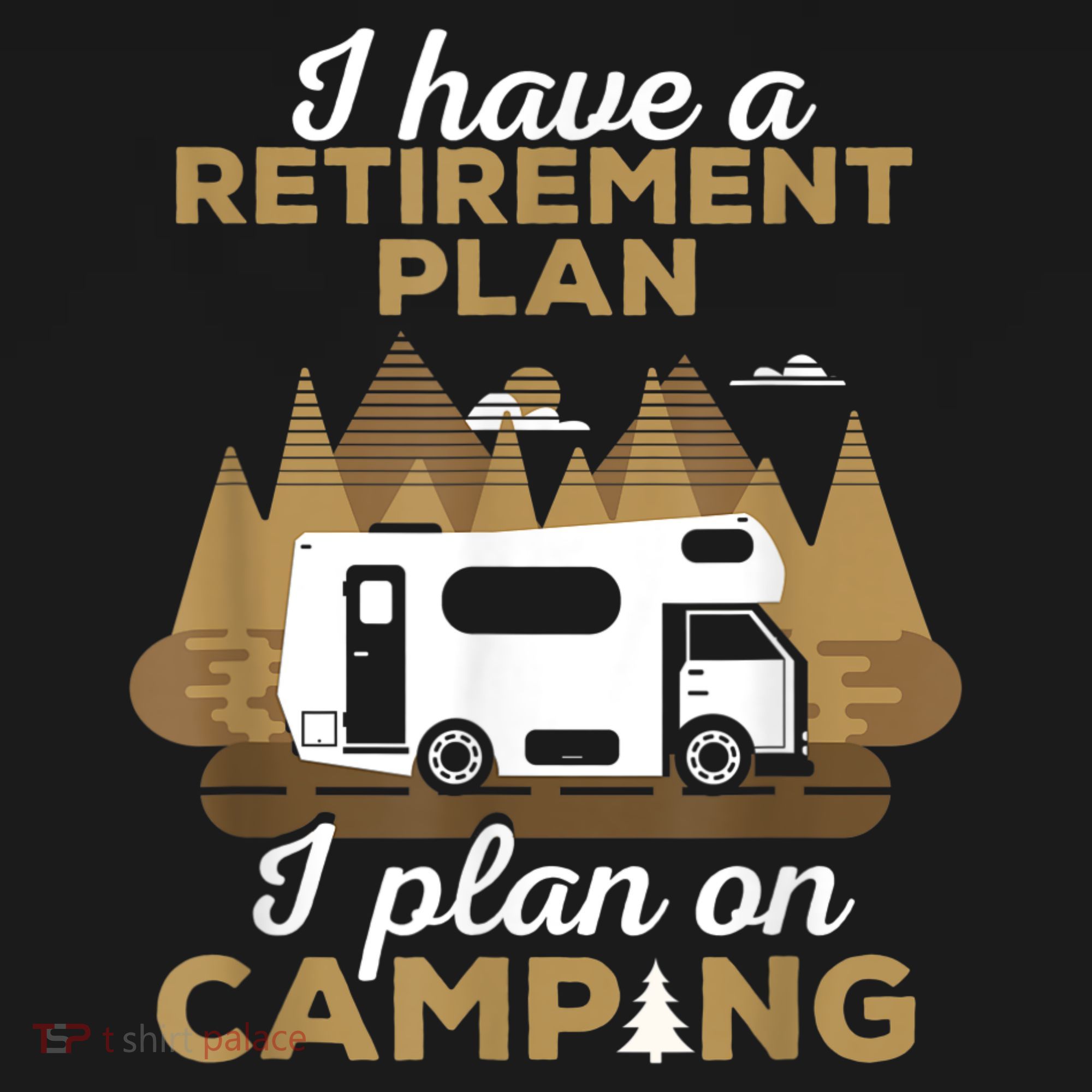 Retirement Plan Camping Retired Camping Outfit Camper Women's Flannel Pajama Set