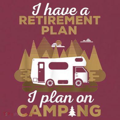 Retirement Plan Camping Retired Camping Outfit Camper 16oz Travel Tumbler