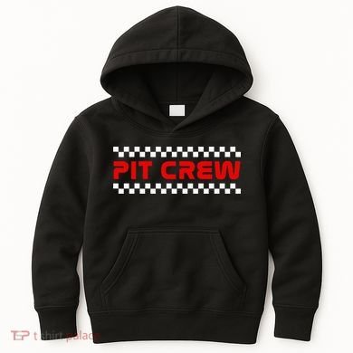 Racing Pit Crew Kids Hoodie
