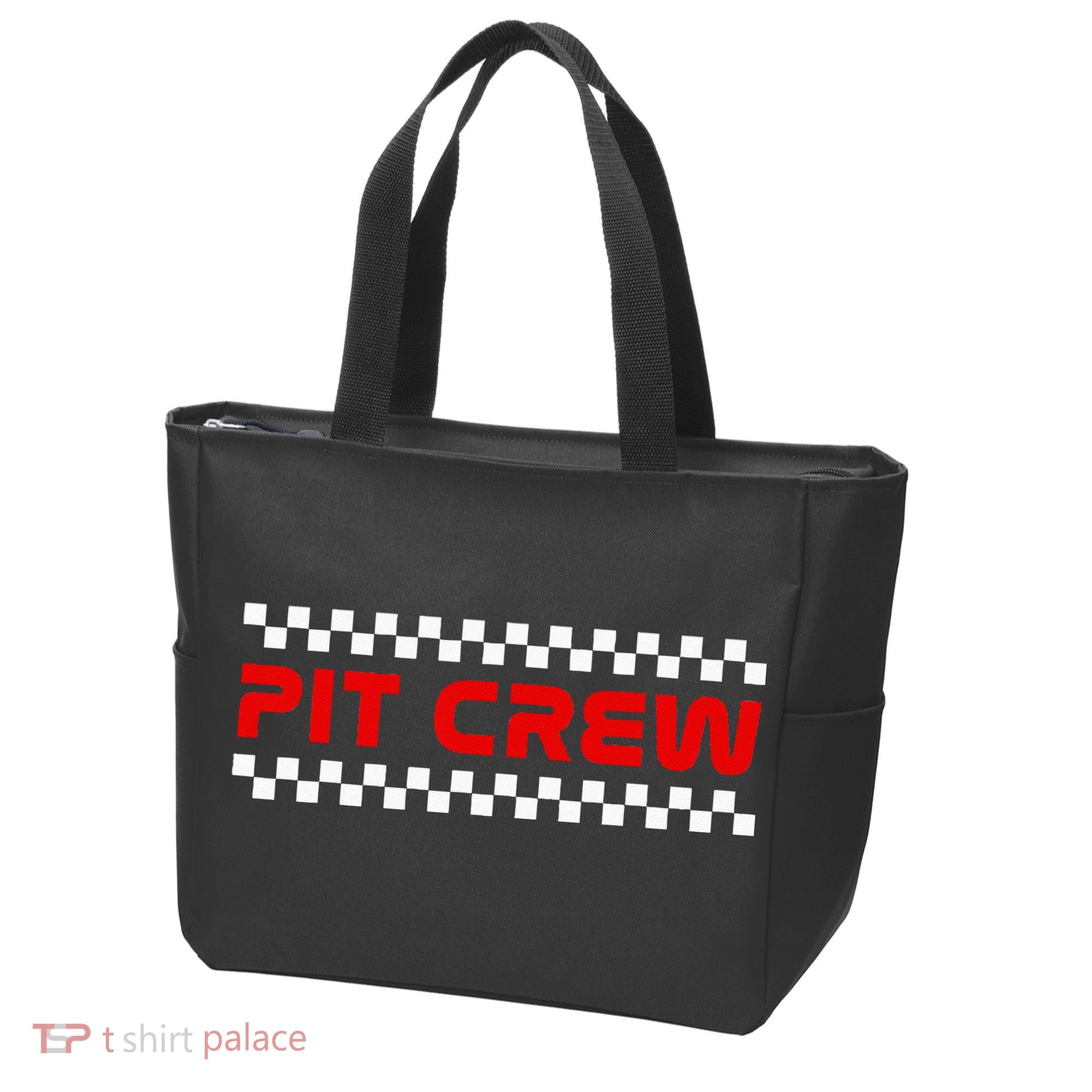 Racing Pit Crew Tote Bag