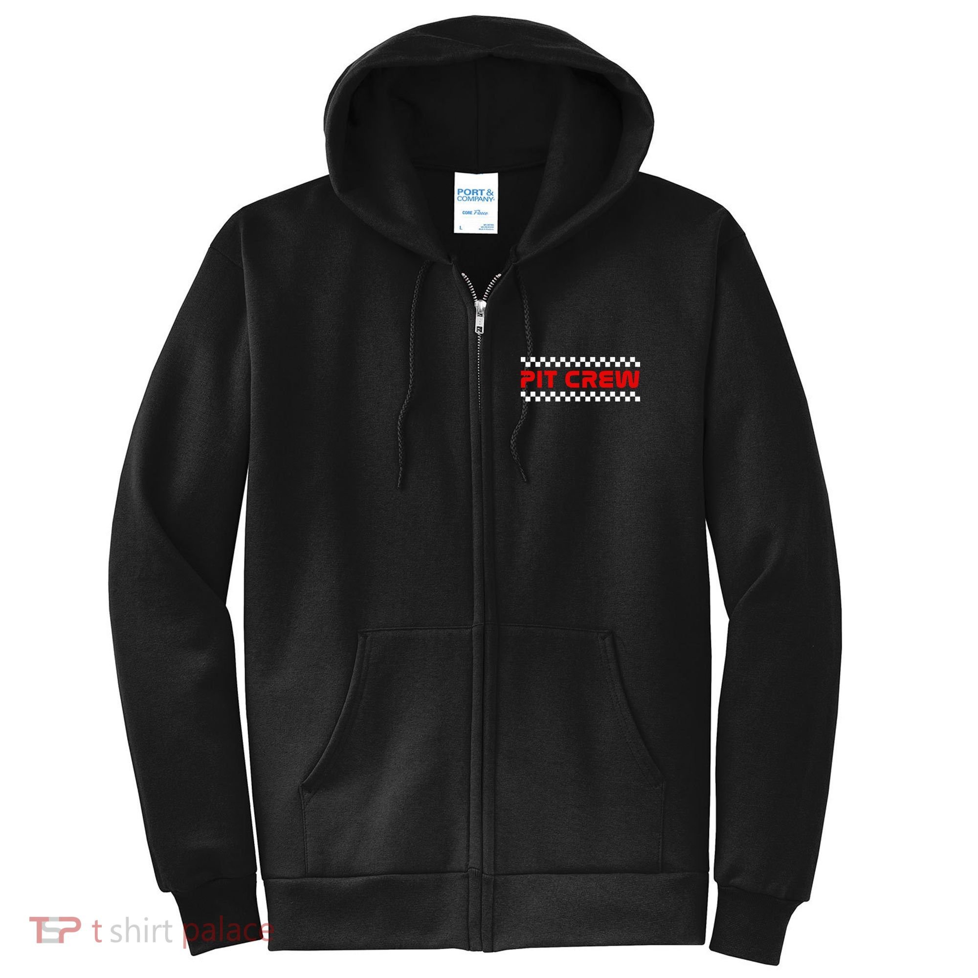 Racing Pit Crew Full Zip Hoodie