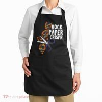 Rock Paper Crispr DNA Biologist Genetic Engineering Science Apron thumb 2