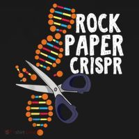 Rock Paper Crispr DNA Biologist Genetic Engineering Science Apron thumb 3