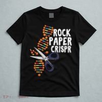Rock Paper Crispr DNA Biologist Genetic Engineering Science T-Shirt thumb 5