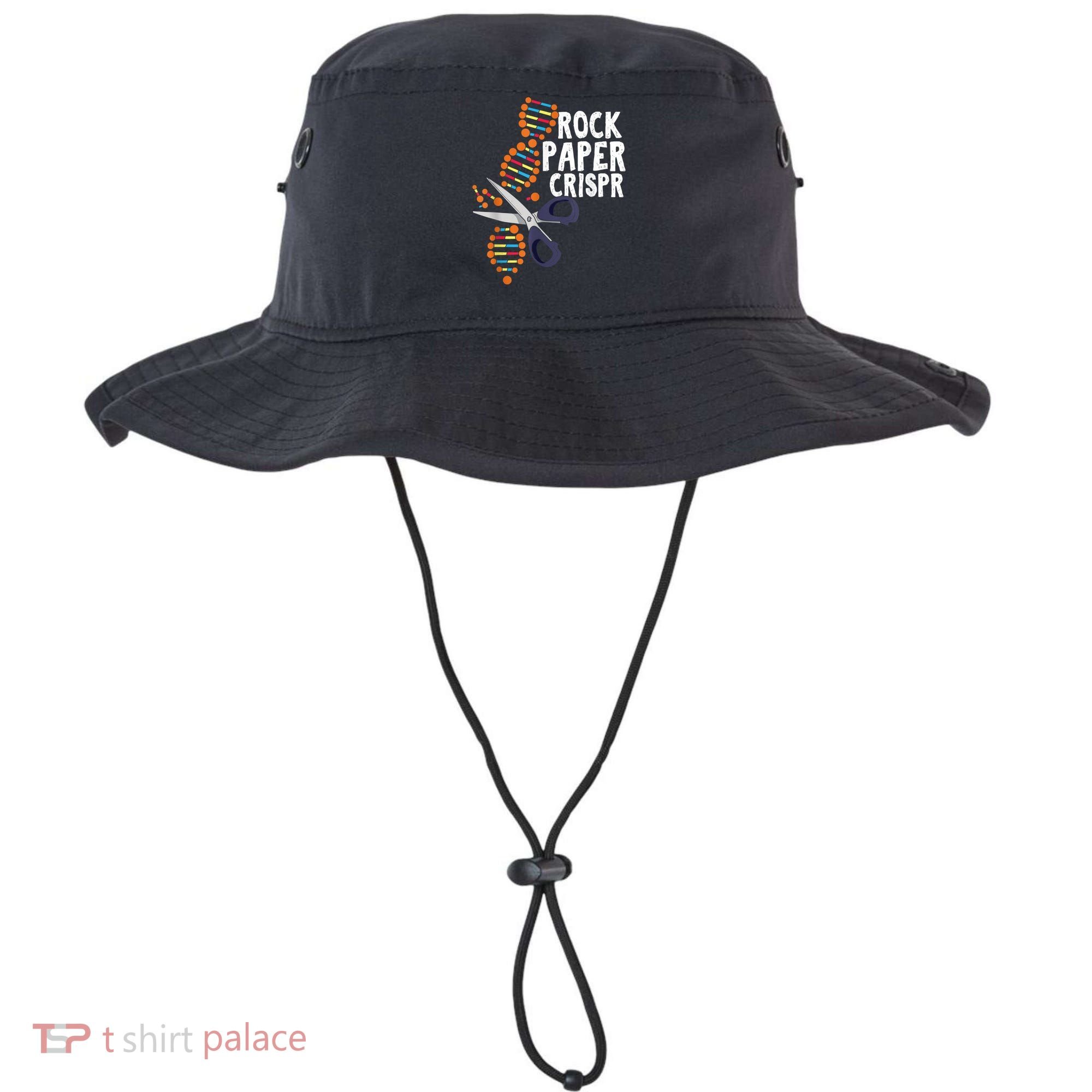 Rock Paper Crispr DNA Biologist Genetic Engineering Science Bucket Hat
