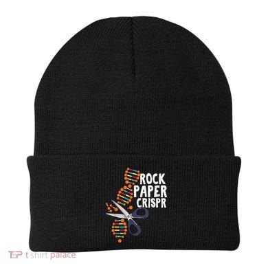 Rock Paper Crispr DNA Biologist Genetic Engineering Science Beanie