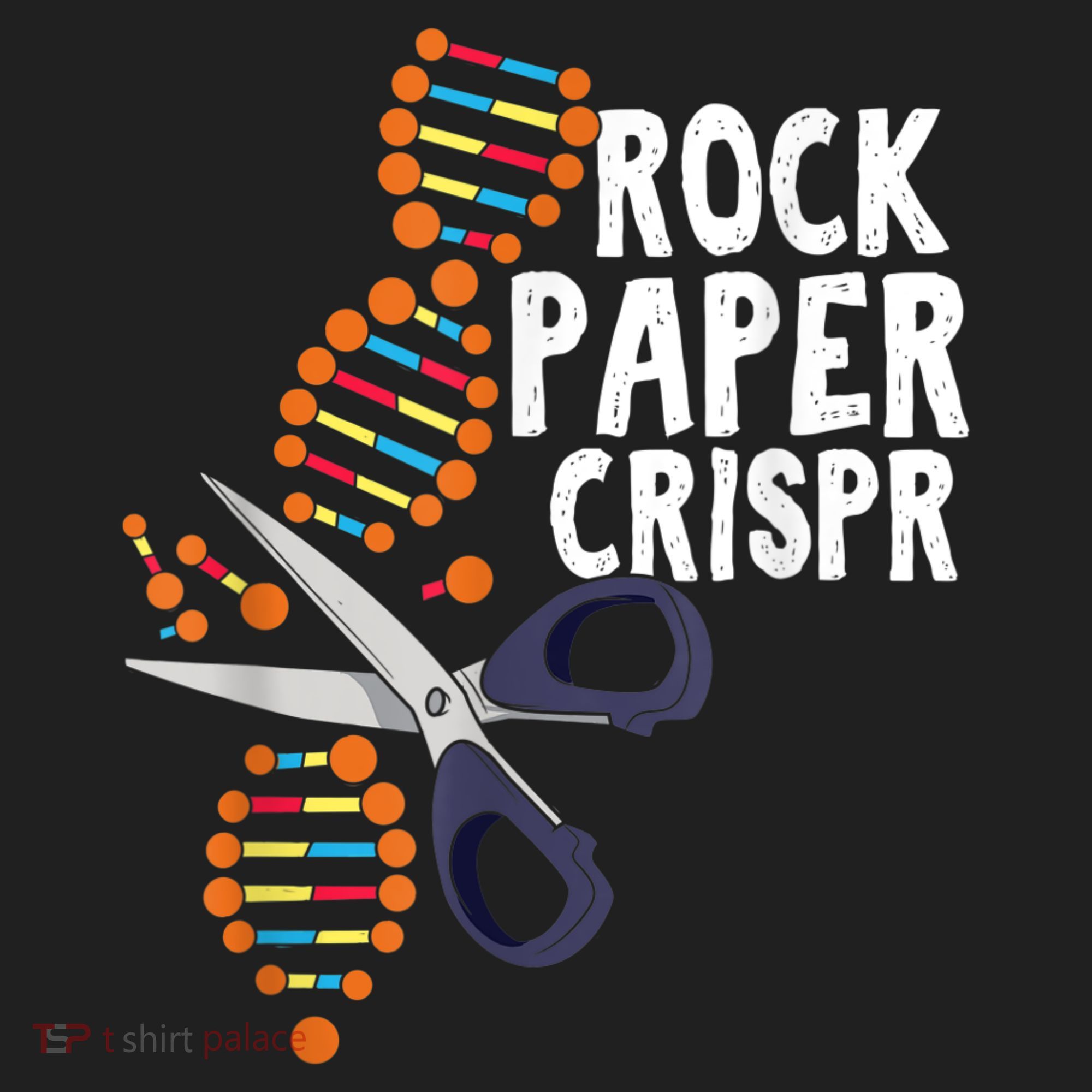 Rock Paper Crispr DNA Biologist Genetic Engineering Science Beanie