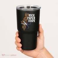 Rock Paper Crispr DNA Biologist Genetic Engineering Science Tumbler thumb 2