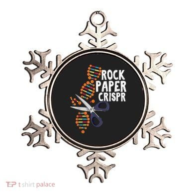 Rock Paper Crispr DNA Biologist Genetic Engineering Science Ornament