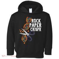 Rock Paper Crispr DNA Biologist Genetic Engineering Science Toddler Hoodie thumb 0