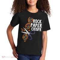 Rock Paper Crispr DNA Biologist Genetic Engineering Science Kids T-Shirt thumb 2