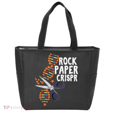Rock Paper Crispr DNA Biologist Genetic Engineering Science Tote Bag