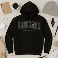 Redeemed Preppy Christian Aesthetic Hoodie thumb 3