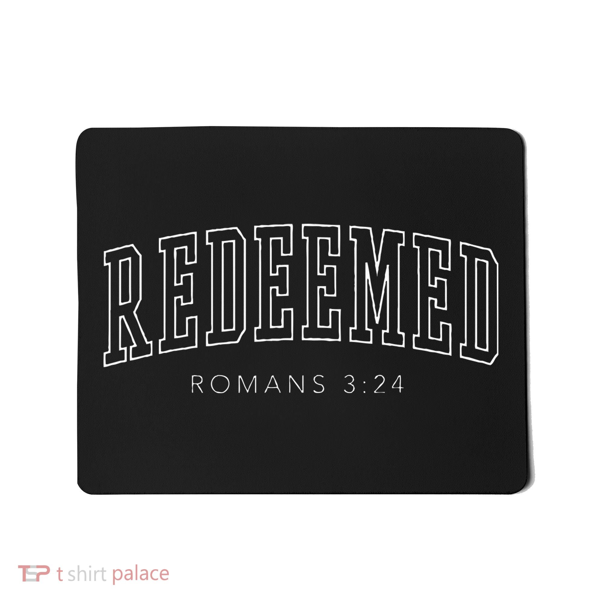 Redeemed Preppy Christian Aesthetic Mousepad