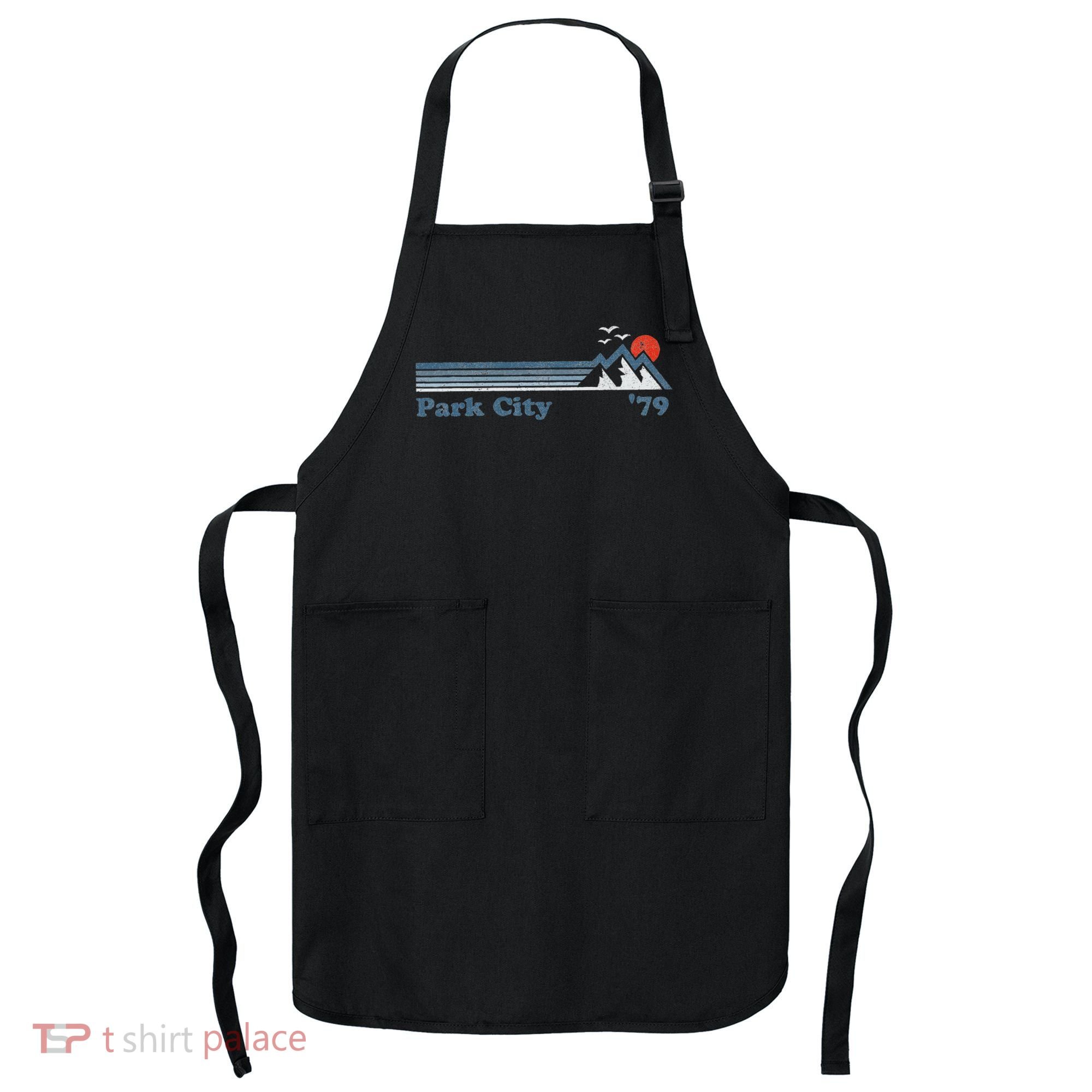 Retro Park City Ski Resort Utah Snowboard Mountain Apron
