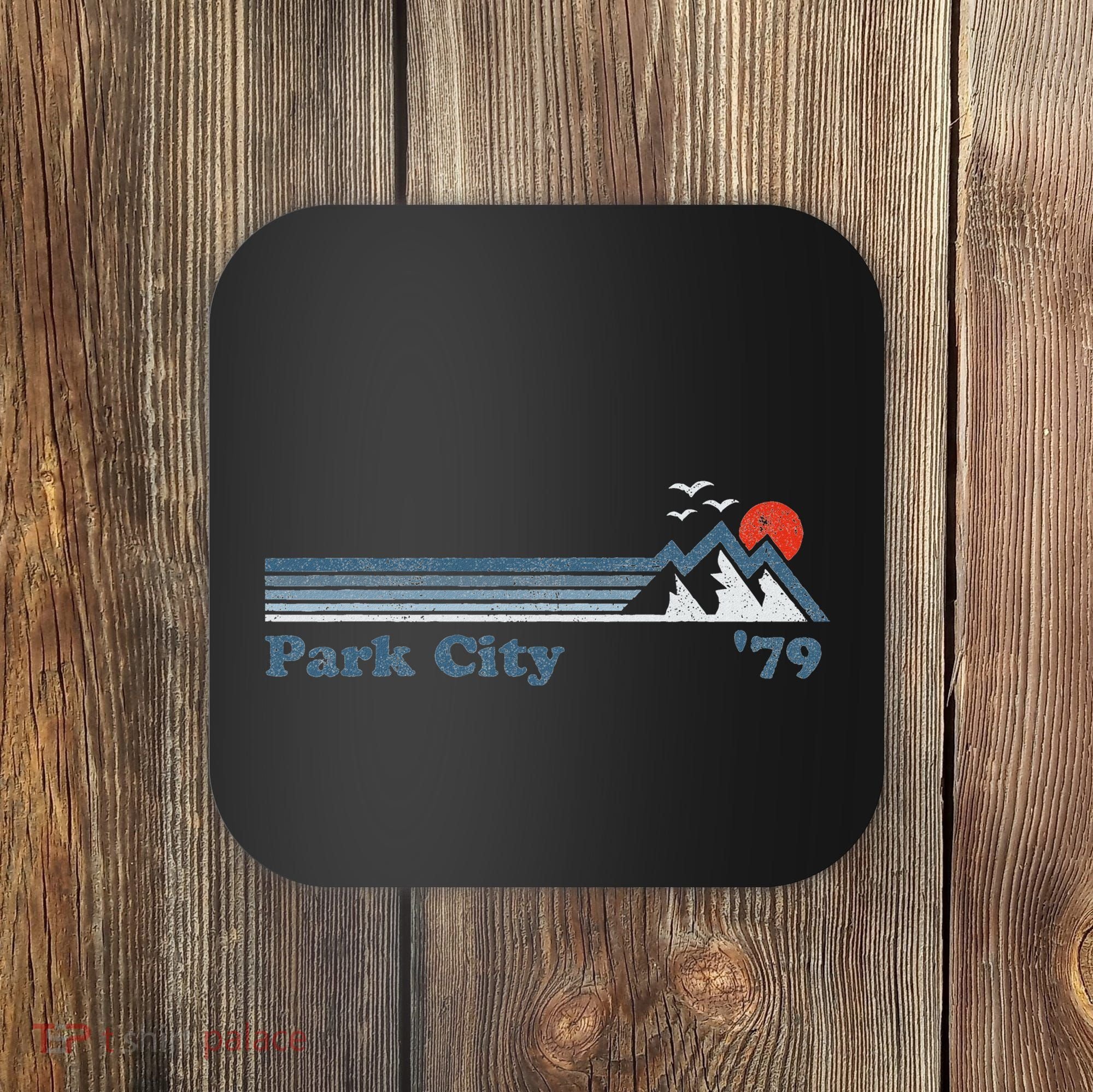 Retro Park City Ski Resort Utah Snowboard Mountain Coaster