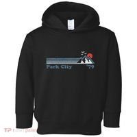 Retro Park City Ski Resort Utah Snowboard Mountain Toddler Hoodie thumb 0