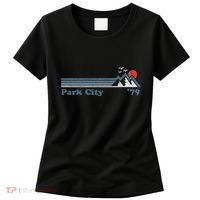 Retro Park City Ski Resort Utah Snowboard Mountain Women's T-Shirt thumb 0